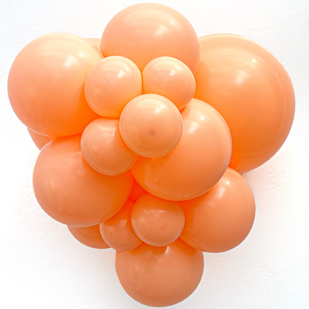 TUFTEX 11 inch TUFTEX CHEEKY PEACH Latex Balloons