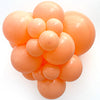 TUFTEX 24 inch TUFTEX CHEEKY PEACH Latex Balloons 24085-M