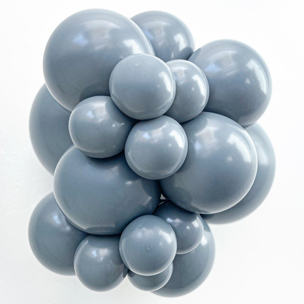 TUFTEX 11 inch TUFTEX GRAY SMOKE Latex Balloons