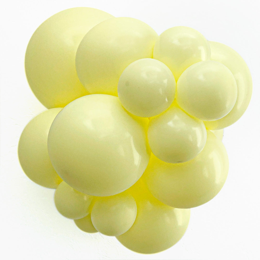 TUFTEX 5 inch TUFTEX LEMONADE YELLOW Latex Balloons 15083-M