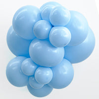 TUFTEX 24 inch TUFTEX MONET PASTEL BLUE Latex Balloons 24087-M