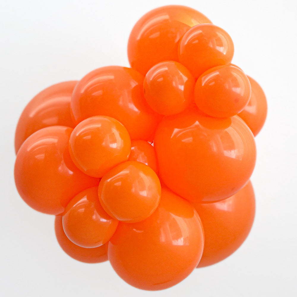 TUFTEX 5 inch TUFTEX ORANGE Latex Balloons 15005-M