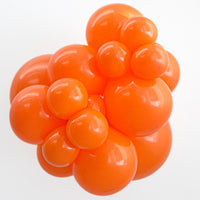 TUFTEX 24 inch TUFTEX ORANGE Latex Balloons 24005-M