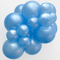 TUFTEX 5 inch TUFTEX PEARL SKY BLUE Latex Balloons 15034-M