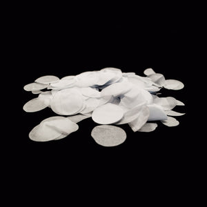 LA Balloons TISSUE CONFETTI - WHITE Confetti LAB526-1