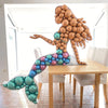 Nikoloon 59 inch MERMAID MOSAIC FRAME Party Decoration 88207-N