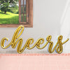 Nikoloon 59 inch SCRIPT CHEERS MOSAIC FRAME Party Decoration 88224-N