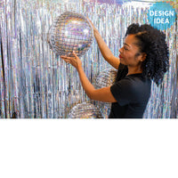 Anagram 15 inch DISCO BALL Foil Balloon 18031-01-A-P