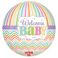 Anagram 16 inch BABY BRIGHTS ORBZ Foil Balloon 30918-01-A-P