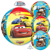 Anagram 16 inch CARS ORBZ Foil Balloon 28403-01-A-P