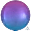 Anagram 16 inch OMBRE ORBZ - PINK & BLUE Foil Balloon 39845-01-A-P