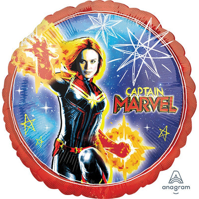 Anagram 17 inch CAPTAIN MARVEL Foil Balloon 39510-02-A-U