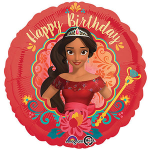 Anagram 17 inch ELENA OF AVALOR HAPPY BIRTHDAY Foil Balloon