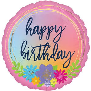 Anagram 17 inch HAPPY BIRTHDAY BOUQUET Foil Balloon 45943-01-A-P