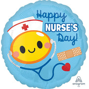 Anagram 17 inch HAPPY NURSE'S DAY Foil Balloon 37093-02-A-U