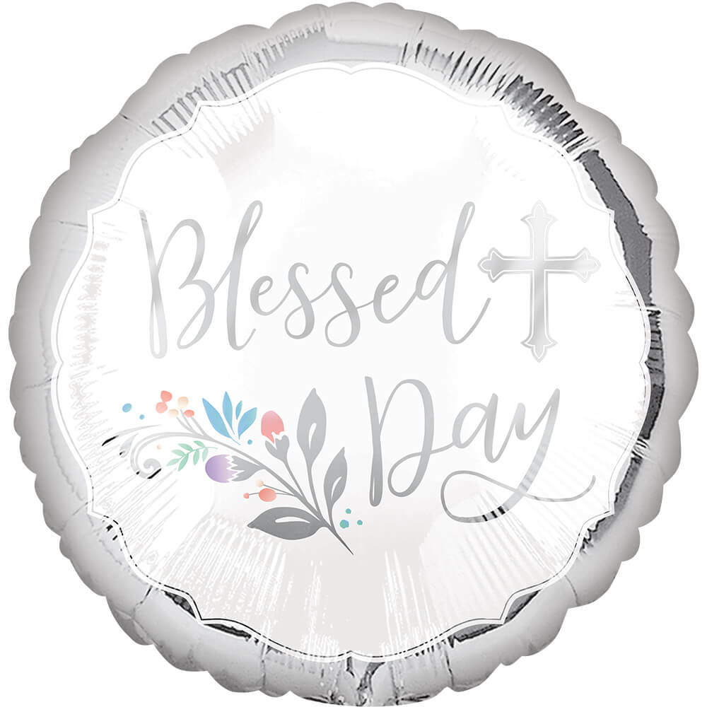 Anagram 17 inch HOLY DAY Foil Balloon 41108-02-A-U