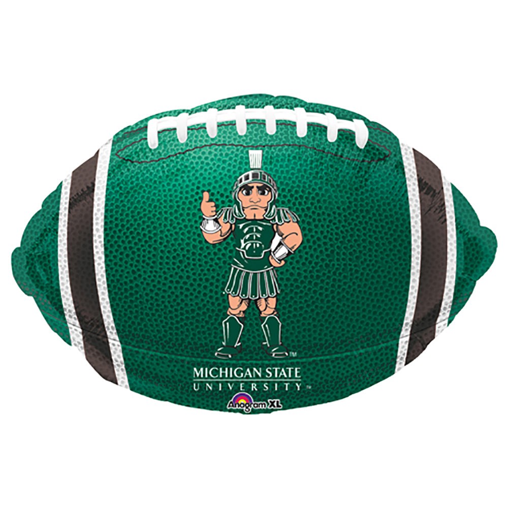 Anagram 17 inch MICHIGAN STATE UNIVERSITY JUNIOR SHAPE Foil Balloon 32202-02-A-U