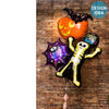 Anagram 17 inch NEON TRICK OR TREAT Foil Balloon 41935-02-A-U