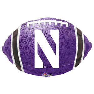 Anagram 17 inch NORTHWESTERN UNIVERSITY JUNIOR SHAPE Foil Balloon 32259-02-A-U