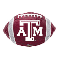 Anagram 17 inch TEXAS A&M UNIVERSITY JUNIOR SHAPE Foil Balloon 32201-02-A-U