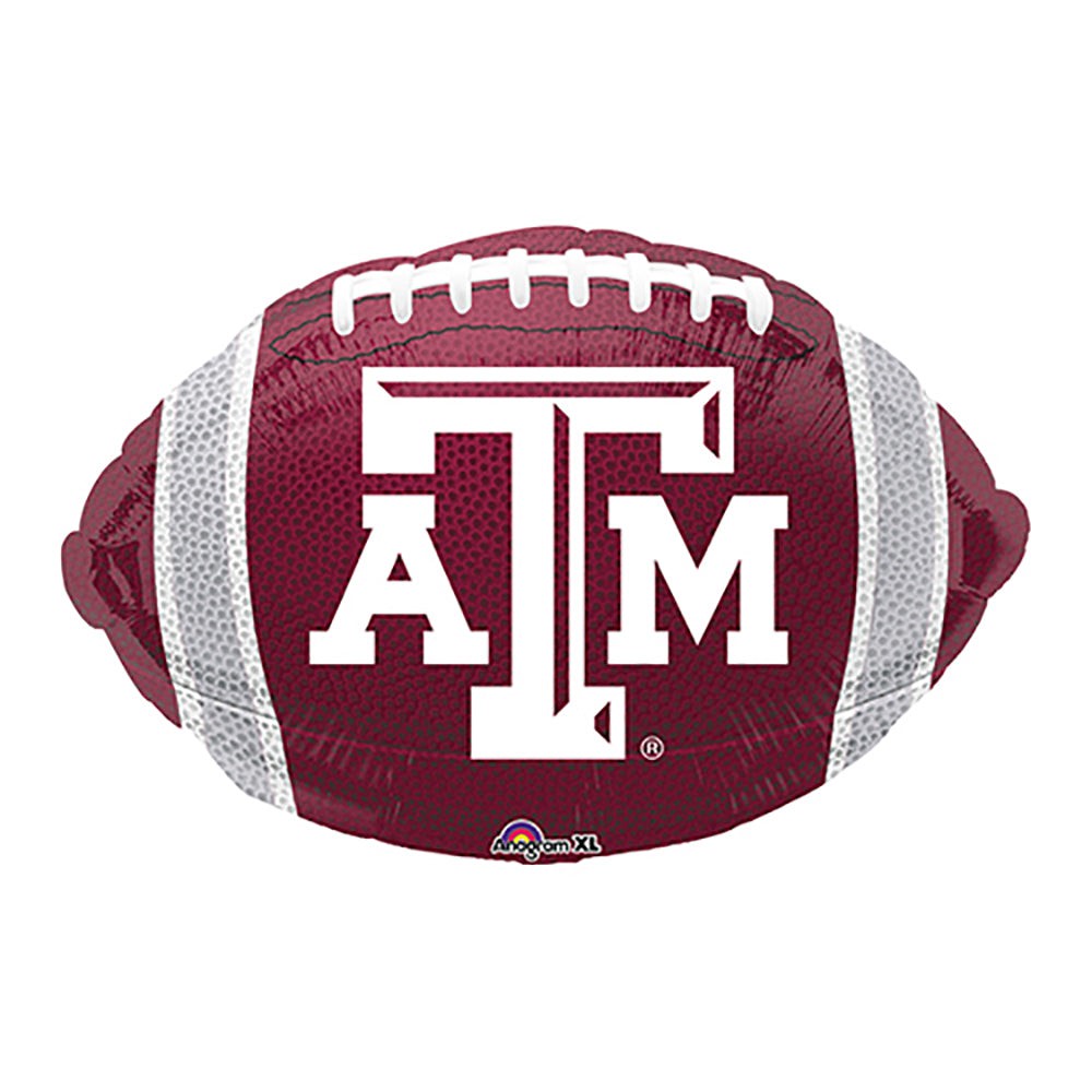 Anagram 17 inch TEXAS A&M UNIVERSITY JUNIOR SHAPE Foil Balloon 32201-02-A-U