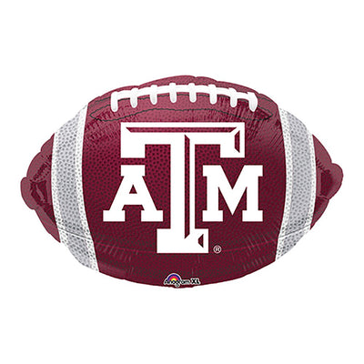 Anagram 17 inch TEXAS A&M UNIVERSITY JUNIOR SHAPE Foil Balloon 32201-02-A-U