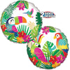 Anagram 17 inch TROPICAL PARADISE Foil Balloon