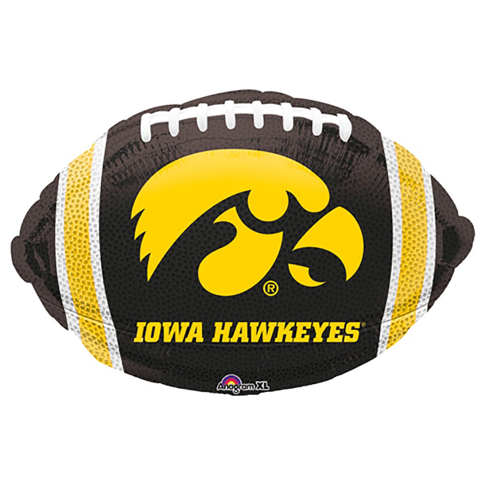 Anagram 17 inch UNIVERSITY OF IOWA JUNIOR SHAPE Foil Balloon 32209-02-A-U