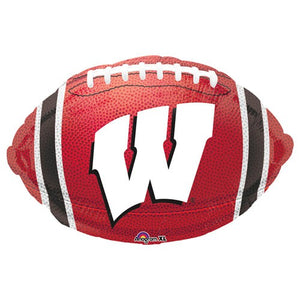 Anagram 17 inch UNIVERSITY OF WISCONSIN JUNIOR SHAPE Foil Balloon 32206-02-A-U