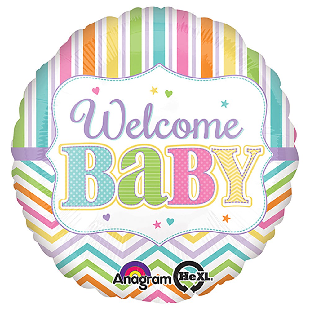 Anagram 18 inch BABY BRIGHTS Foil Balloon 30915-01-A-P