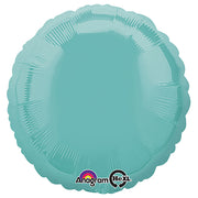 Anagram 18 inch CIRCLE - ROBINS EGG BLUE Foil Balloon 23006-02-A-U