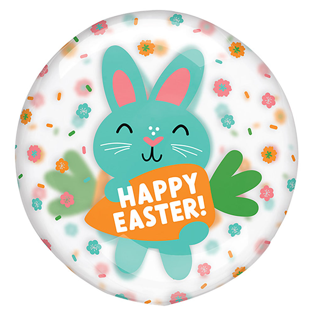 Anagram 18 inch CLEARZ CUTE EASTER BUNNIES Foil Balloon 45164-11-A-P