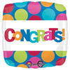 Anagram 18 inch CONGRATS DOTS Foil Balloon 24518-01-A-P