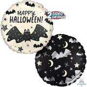 Anagram 18 inch HALLOWEEN SATIN BAT ATTACK Foil Balloon 46102-02-A-U