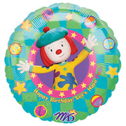 Anagram 18 inch JO JO'S CIRCUS BIRTHDAY Foil Balloon 10920-02-A-U