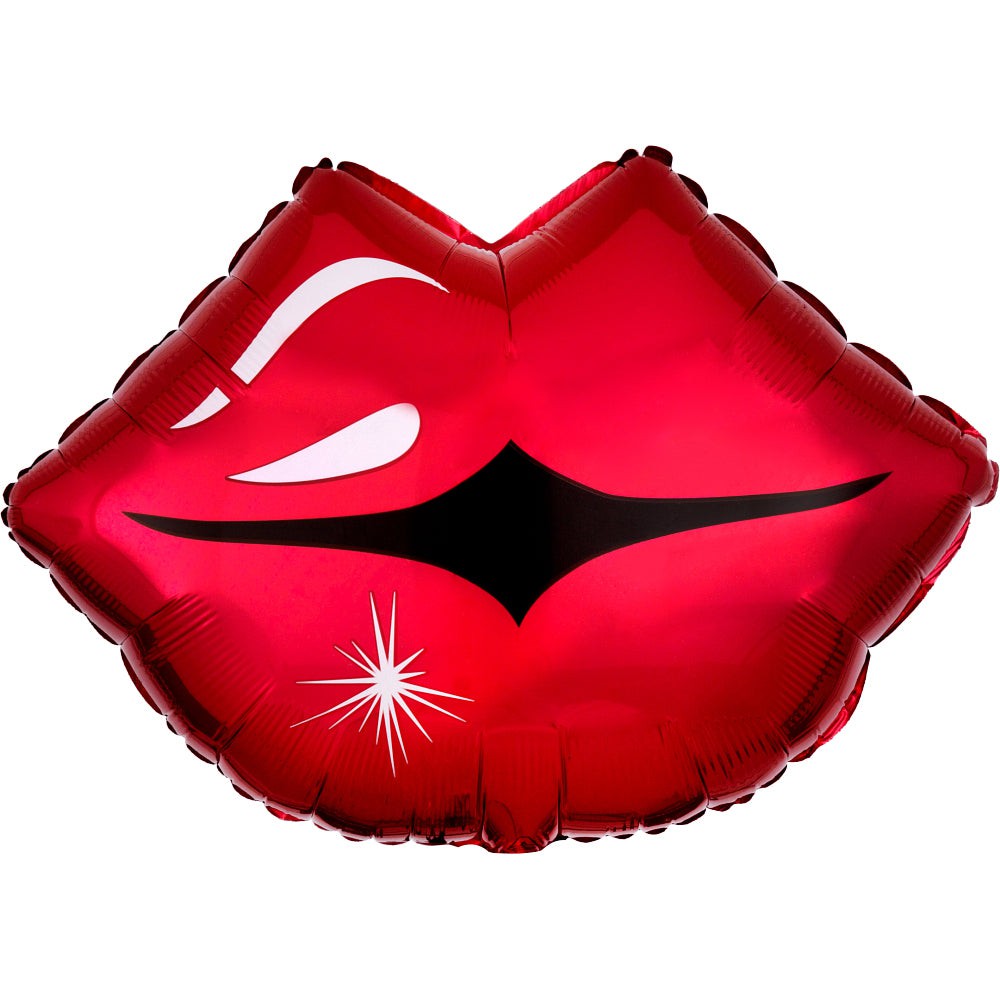 Anagram 18 inch KISSY LIPS Foil Balloon