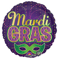 Anagram 18 inch MARDI GRAS CONFETTI Foil Balloon 31856-02-A-U