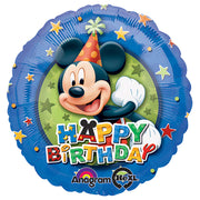 Anagram 18 inch MICKEY BIRTHDAY STARS Foil Balloon