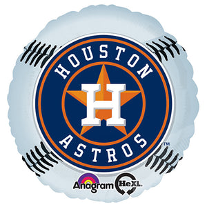 Anagram 18 inch MLB HOUSTON ASTROS BASEBALL TEAM Foil Balloon