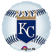 Anagram 18 inch MLB KANSAS CITY ROYALS BASEBALL TEAM Foil Balloon 18515-01-A-P