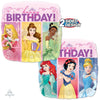 Anagram 18 inch MULTI-PRINCESS DREAM BIG HAPPY BIRTHDAY Foil Balloon