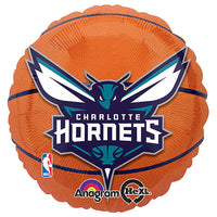 Anagram 18 inch NBA CHARLOTTE HORNETS BASKETBALL Foil Balloon 29968-01-A-P