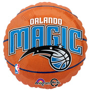 Anagram 18 inch NBA ORLANDO MAGIC BASKETBALL Foil Balloon A113730-01-A-P