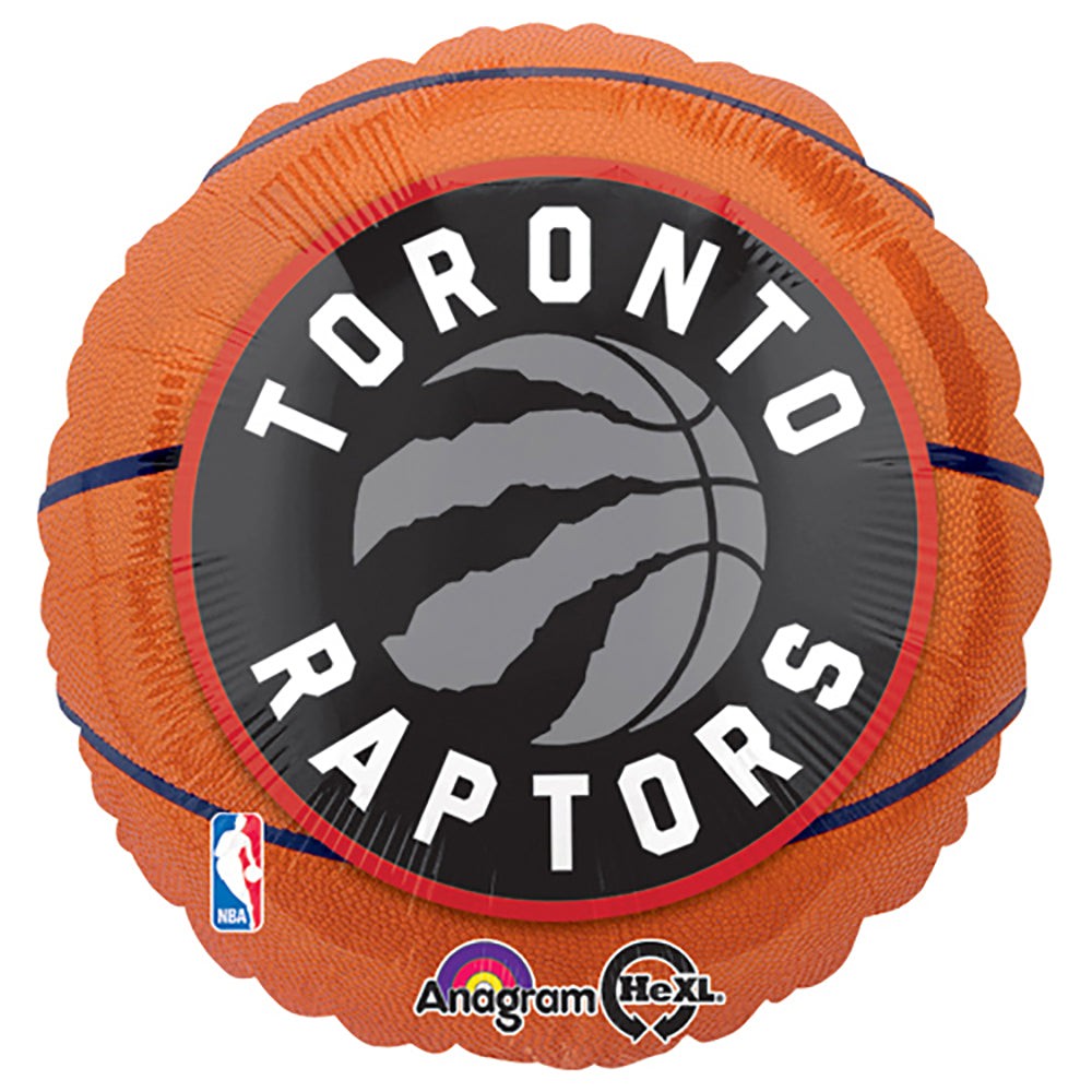 Anagram 18 inch NBA TORONTO RAPTORS BASKETBALL Foil Balloon 31688-01-A-P