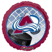 Anagram 18 inch NHL COLORADO AVALANCHE HOCKEY TEAM Foil Balloon A113822-01-A-P