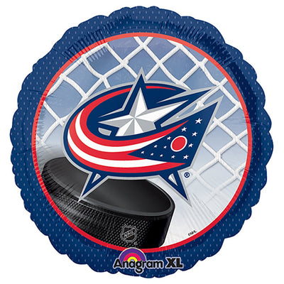 Anagram 18 inch NHL COLUMBUS BLUE JACKETS HOCKEY TEAM Foil Balloon A113824-01-A-P