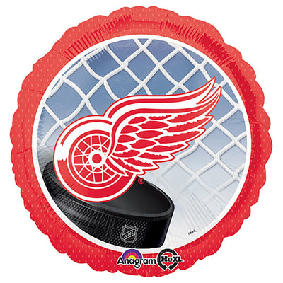 Anagram 18 inch NHL DETROIT RED WINGS HOCKEY TEAM Foil Balloon A113811-01-A-P