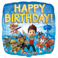 Anagram 18 inch PAW PATROL HAPPY BIRTHDAY Foil Balloon 30180-02-A-U