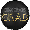 Anagram 18 inch SATIN CELEBRATE THE GRAD Foil Balloon 45459-02-A-U