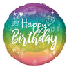 Anagram 18 inch SPARKLE BIRTHDAY Foil Balloon 43439-02-A-U